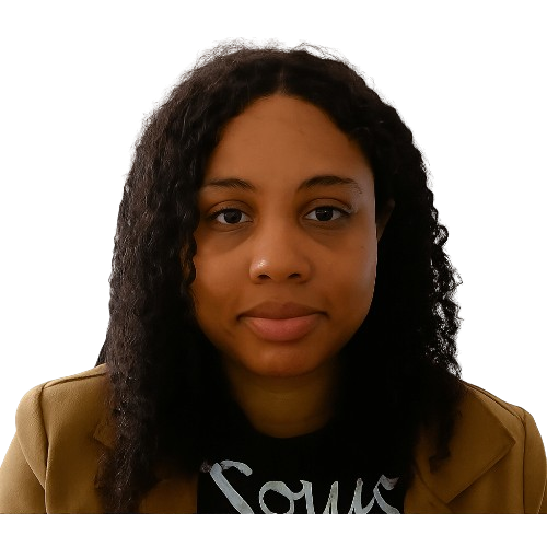 A picture of a black woman who is the website owner and developer